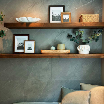 Shelving + Bench Seat