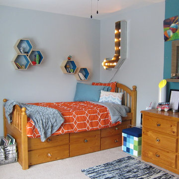 Tween Boy Bedroom Makeover