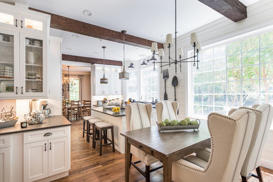 Farmhouse kitchen photo in Raleigh
