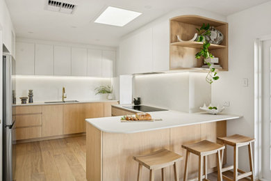 Inspiration for a beach style kitchen in Perth.