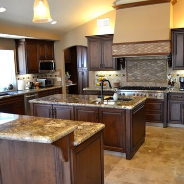 Mediterranean Villa Kitchen