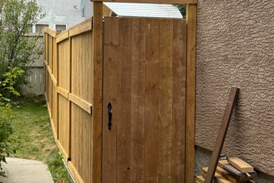 Inspiration for an exterior home remodel in Calgary