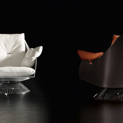 Gloss Armchair, Gamma International, Italy - Armchairs And Accent Chairs