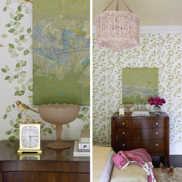Domino Magazine guest bedroom makeover with Blinds.com