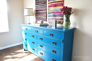Turquoise Mission Style Dresser