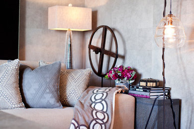 Trendy living room photo in San Francisco