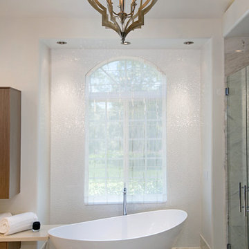Master Bathroom Accent Wall