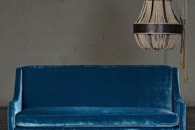 Inspiration for a transitional living room remodel in Phoenix