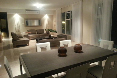 Example of a minimalist home design design in Other