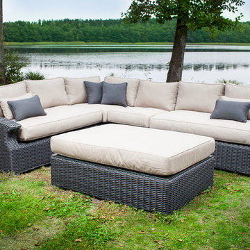 Toja Patio Furniture - Azores Sectional Set - At The Lake