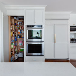 Short Hills, NJ &ndash; Transitional &ndash; White Kitchen Cabinets - Kitchen Cabinetry