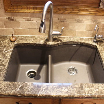 Cambria Hampshire Countertop and Durango Tiled Backsplash ~ Medina, OH