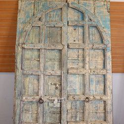 Rustic Zen Garden Doors - Front Doors