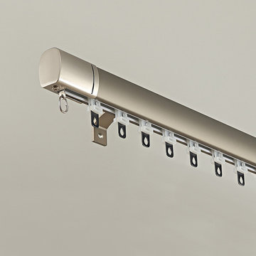 CHR126 Massive Ivory Grey Blue Champagne Aluminum alloy Curtain Track Set Ceilin