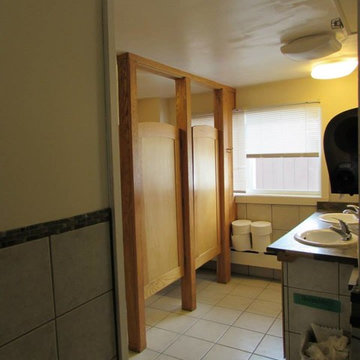 Before Photo: Private school, boys dormitory bathrooms