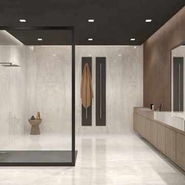 Cercan Tile Porcelain Slab: Ivory Onyx Slab