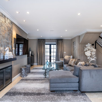 Family Room/Dining Room Styling