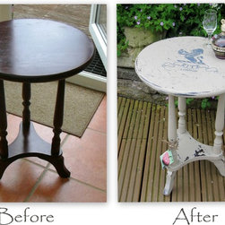Furniture Makeovers - Side Tables And End Tables