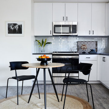 New Black + White  Kitchen