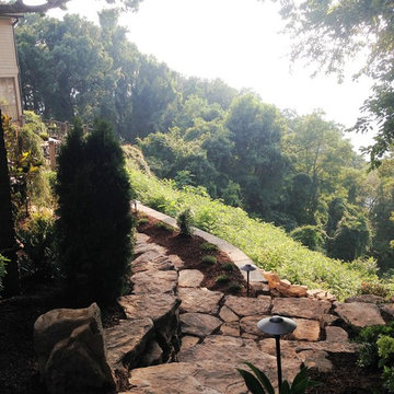 Lookout Mountain Stone Walls and Landscape