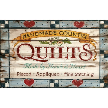 Red Horse Quilt Sign - 20 x 32