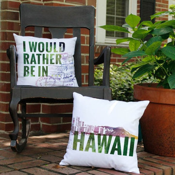 Nautical and Beach Throw Pillows