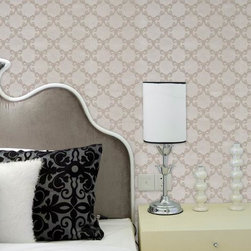 Century Classic - Fanciful Trellis Wallpaper G580305 - Wallpaper