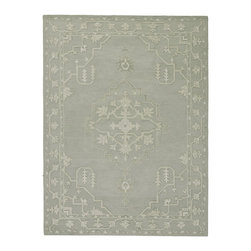 Serene Hand-Tufted Wool Rug - Area Rugs