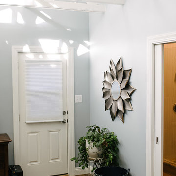 Home Remodel With Color and Industrial Flair