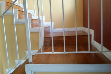 Traditional Staircase Laminate Flooring