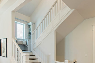 Example of a classic staircase design in Louisville