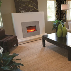 Amantii Artisan Series Electric Wall Fireplace 38" - Indoor Fireplaces