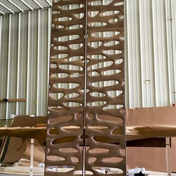 walnut lace panel - Wall Accents