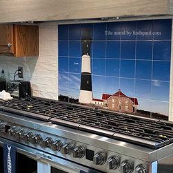 Custom kitchen tile mural backsplashes from photo - Tile Murals