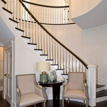 Circular stairs with Oculus Skylight