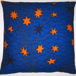 African  wax print pillow covers - Decorative Pillows