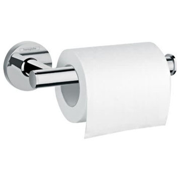 Hansgrohe 41726000 Logis Wall Mounted Euro Toilet Paper Holder - Chrome