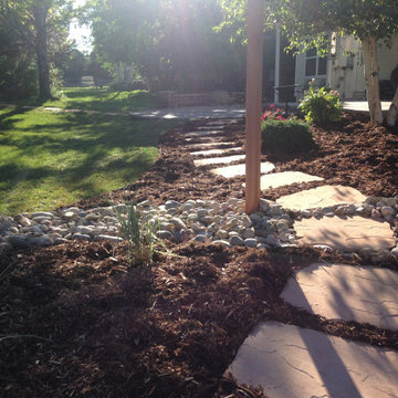 Back Yard Renovations with Arbor - Highlands Ranch, CO