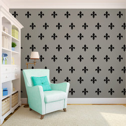 Fleur De Lis Pattern - Wall Decals