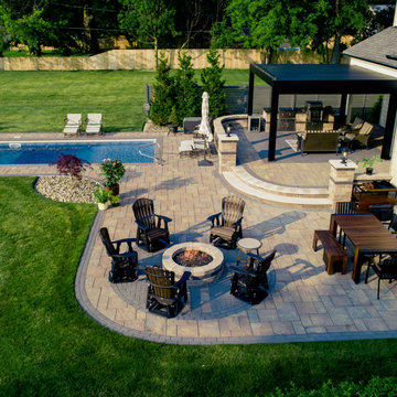 Eastlake Patio + Pool + Pergola + Kitchen