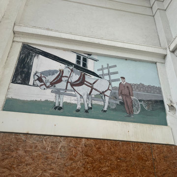 Michigan State Fair Coliseum: Portico Mural Restoration