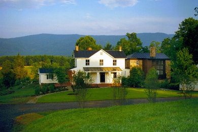 Example of an exterior home design in Other