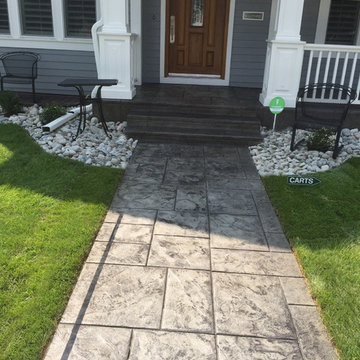 Custom Concrete Entry