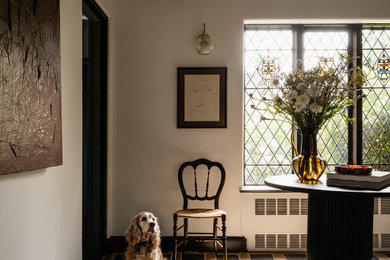 Inspiration for a transitional entryway remodel in Seattle