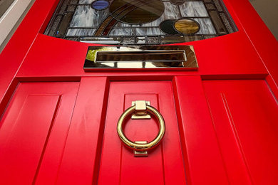 Timber Front Door