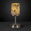 Justice Design Group ALR-8798 Table Lamp Alabaster Rocks! Collection