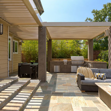 Palo Alto, CA | Julie Orr Design | Family-Friendly Outdoor Entertainment