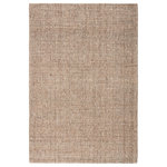Jaipur Living - Jaipur Living Sutton Natural Solid Tan/ Black Area Rug 12'X15' - The Monterey collection features luxury natural styles with a blend of grass fibers and soft yarns. Handwoven of jute, wool, polyester, and viscose, the sophisticated Sutton area rug boasts a versatile, heathered design. The effortless, clean look of this tan and black rug complements any modern space.