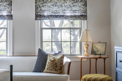 Inspiration for a transitional bedroom remodel in Austin
