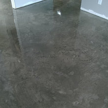 Cement floor